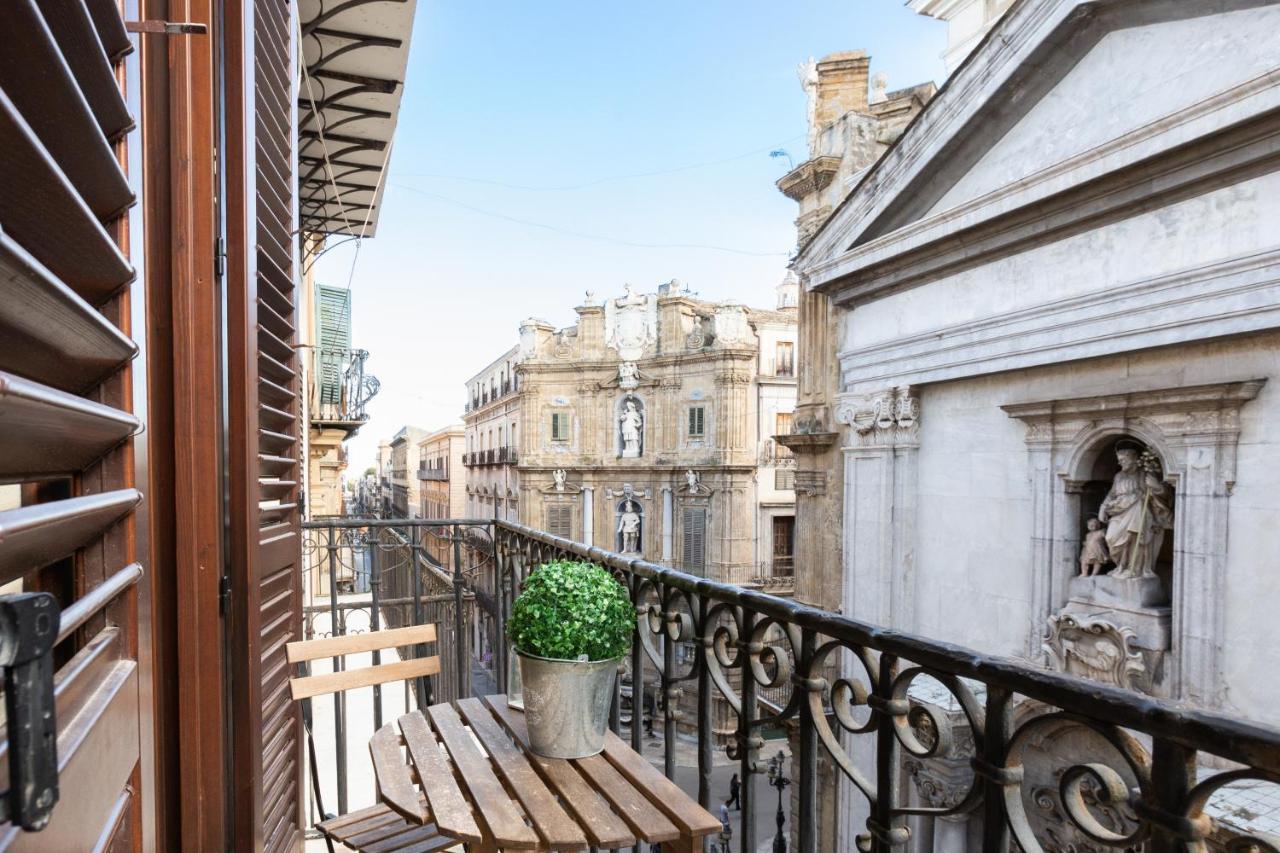 Quattro Canti Charming Flat Palermo Exteriér fotografie