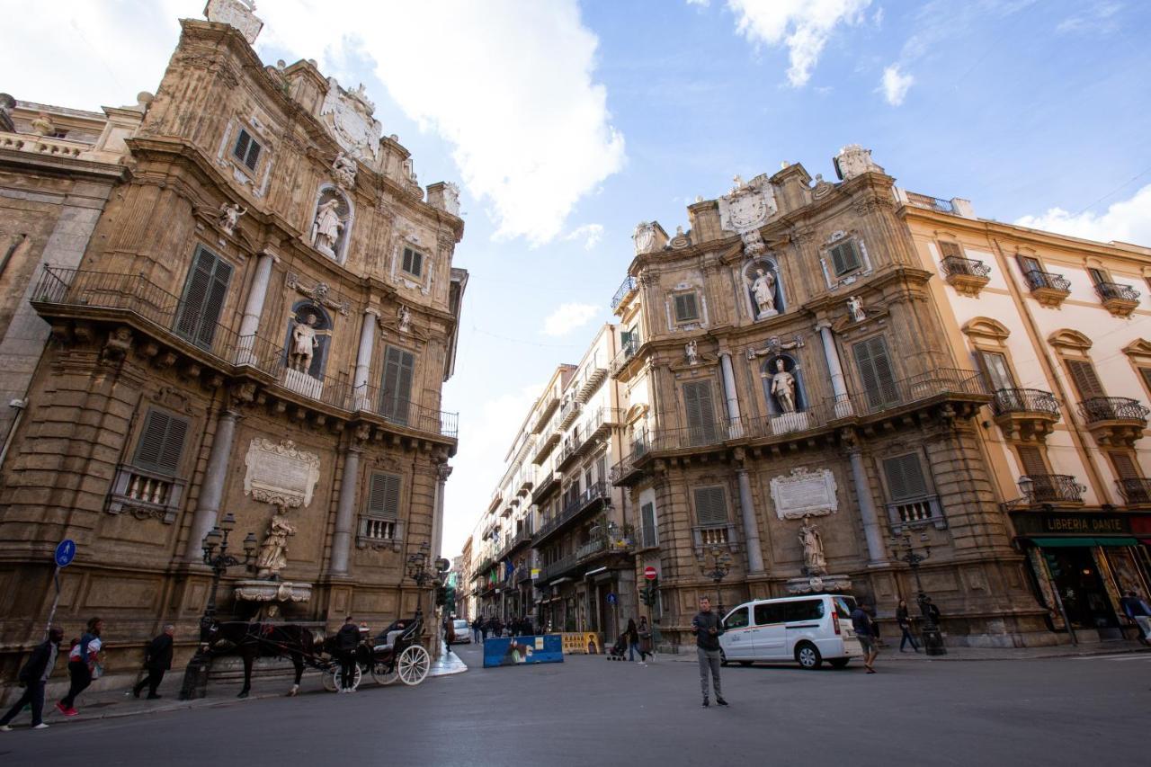 Quattro Canti Charming Flat Palermo Exteriér fotografie
