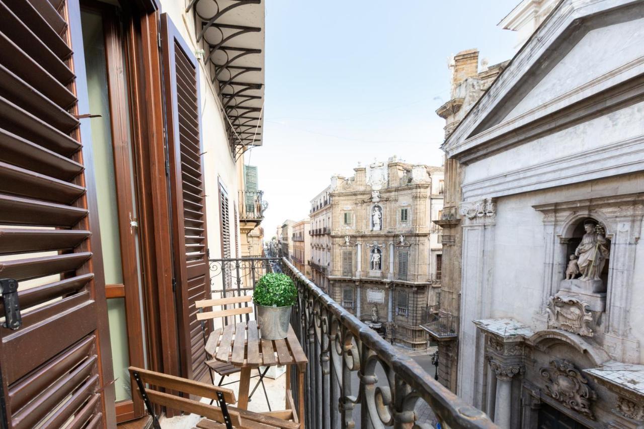 Quattro Canti Charming Flat Palermo Exteriér fotografie