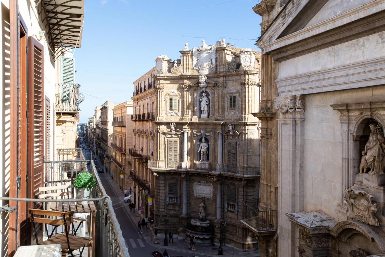 Quattro Canti Charming Flat Palermo Exteriér fotografie
